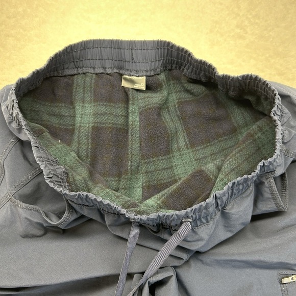 Eddie Bauer Fleece Lined Cargo Jogger Pants Womens 12 Outdoor Hiking "Read" - Picture 6 of 12